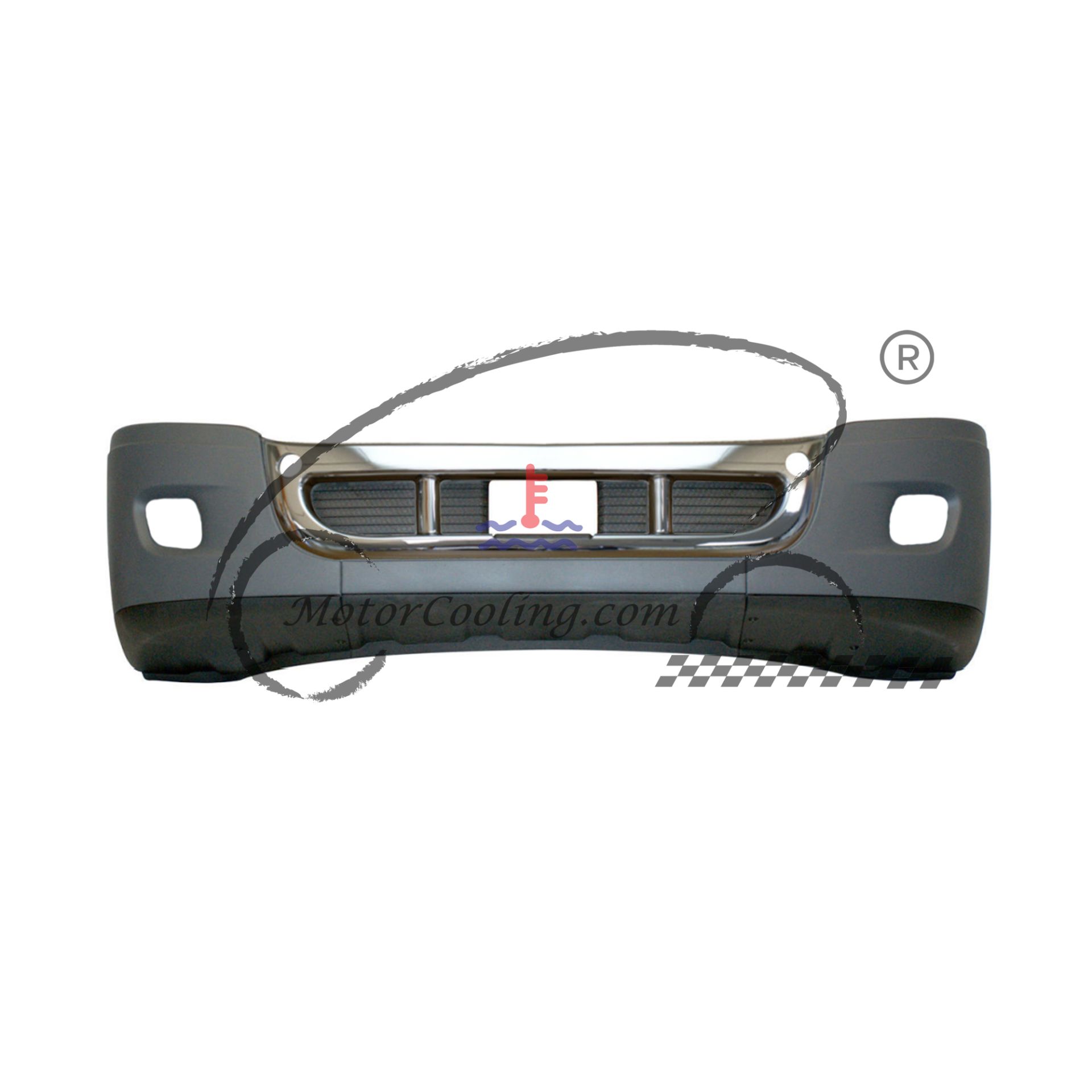 BPFRCA001 (08-17 CASCADIA BUMPER ASSEMBLY WITH FOG LIGHT)